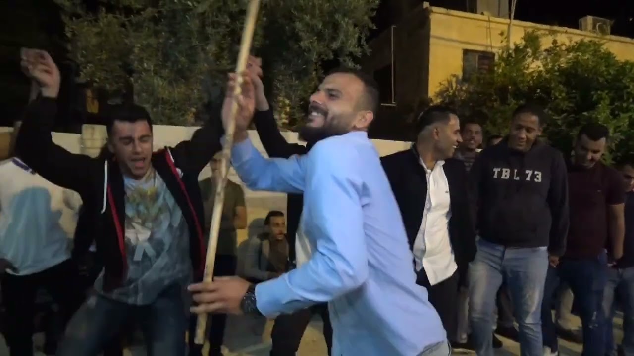 حنه العريس محمد الحمامده ح2 الفنان الشعبي جبر الفاعوري من افراح ال الحمامده سهرة وحته ج2