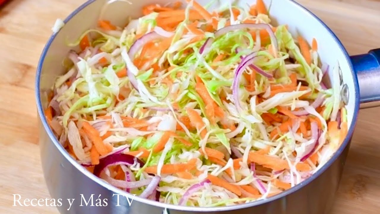 No puedo dejar de comer Repollo - refrescante y delicioso Recetas y Más TV