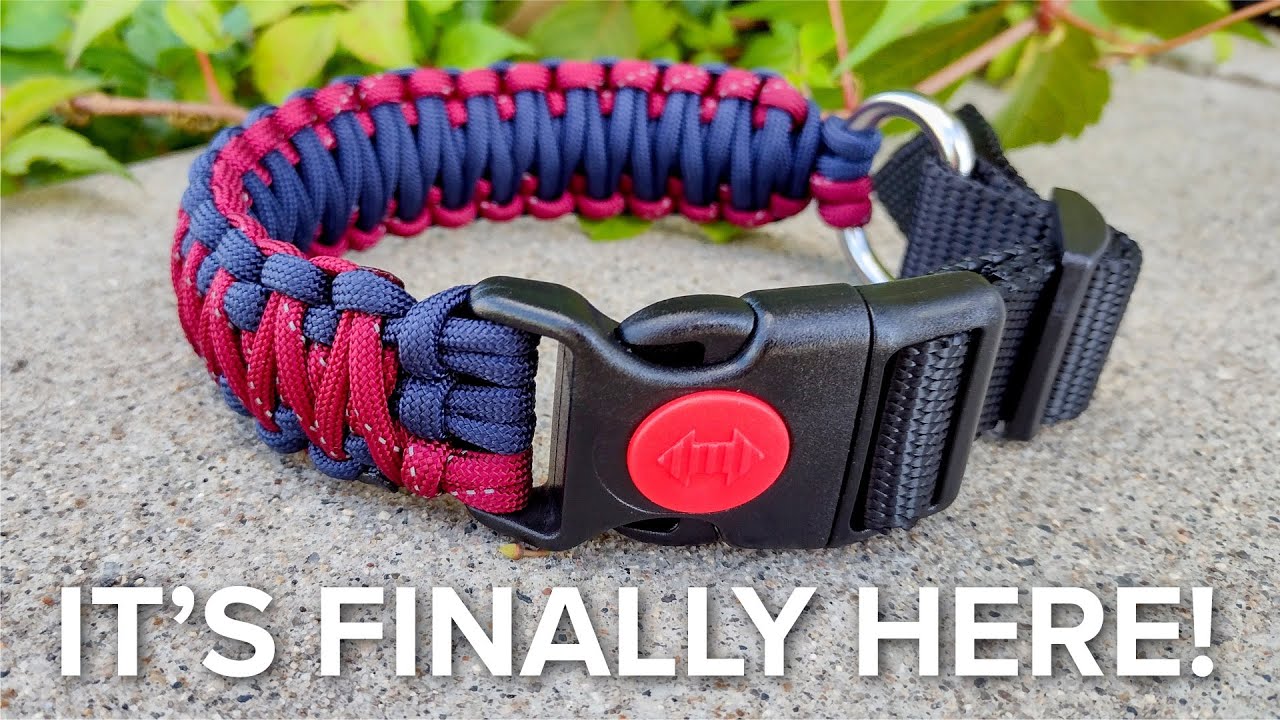 The *PERFECT* Adjustable Strap for DIY Paracord Collars 🐶