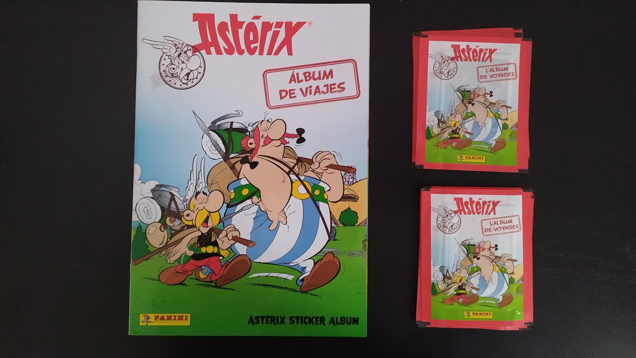 LAS COLECCIONES DEL OCIOSO 26: ASTÉRIX ALBUM DE VIAJES!!!