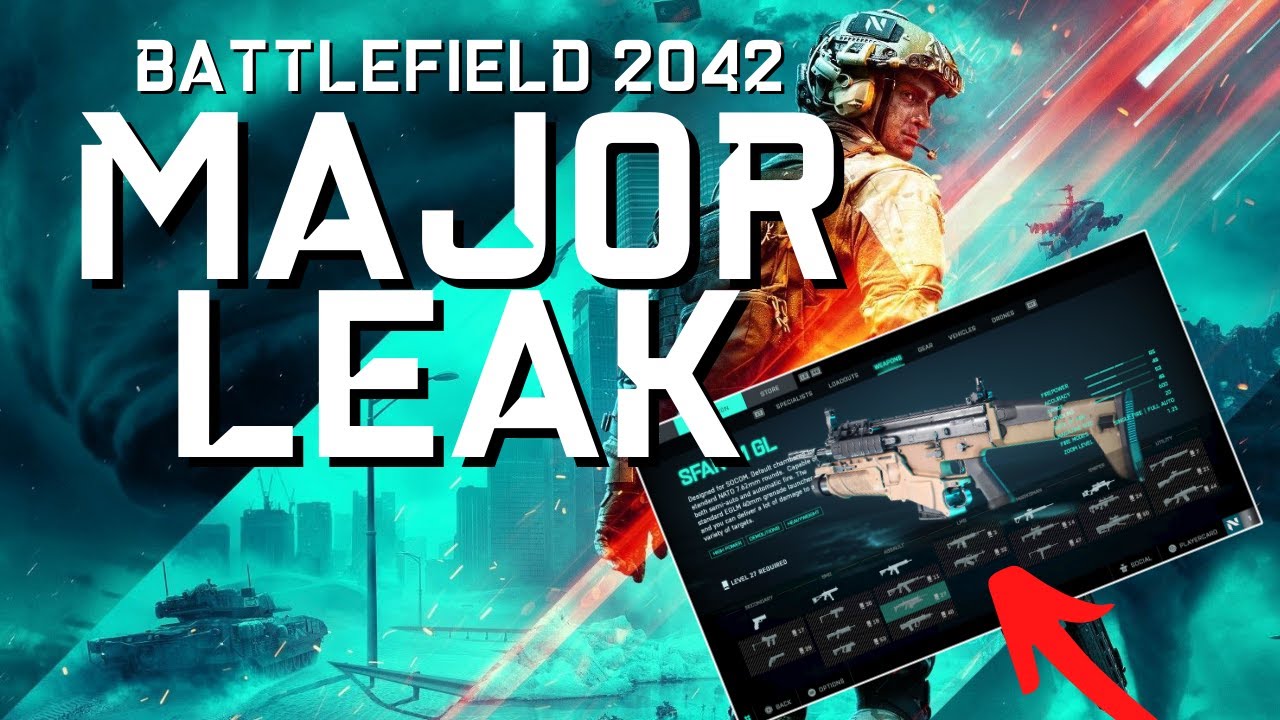 Massive battlefield 2042 Leak!
