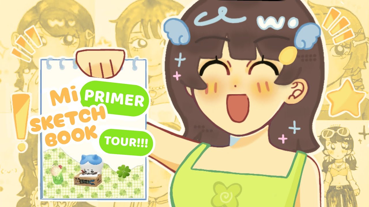 Mi primer SKETCHBOOK TOUR !!! ⋆𐙚₊˚⊹♡ Cherupgoods