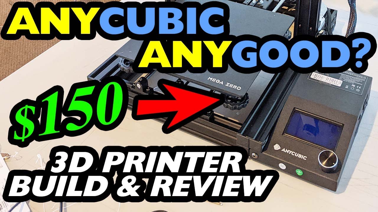 Review of the $150 Anycubic Mega Zero 3D Printer