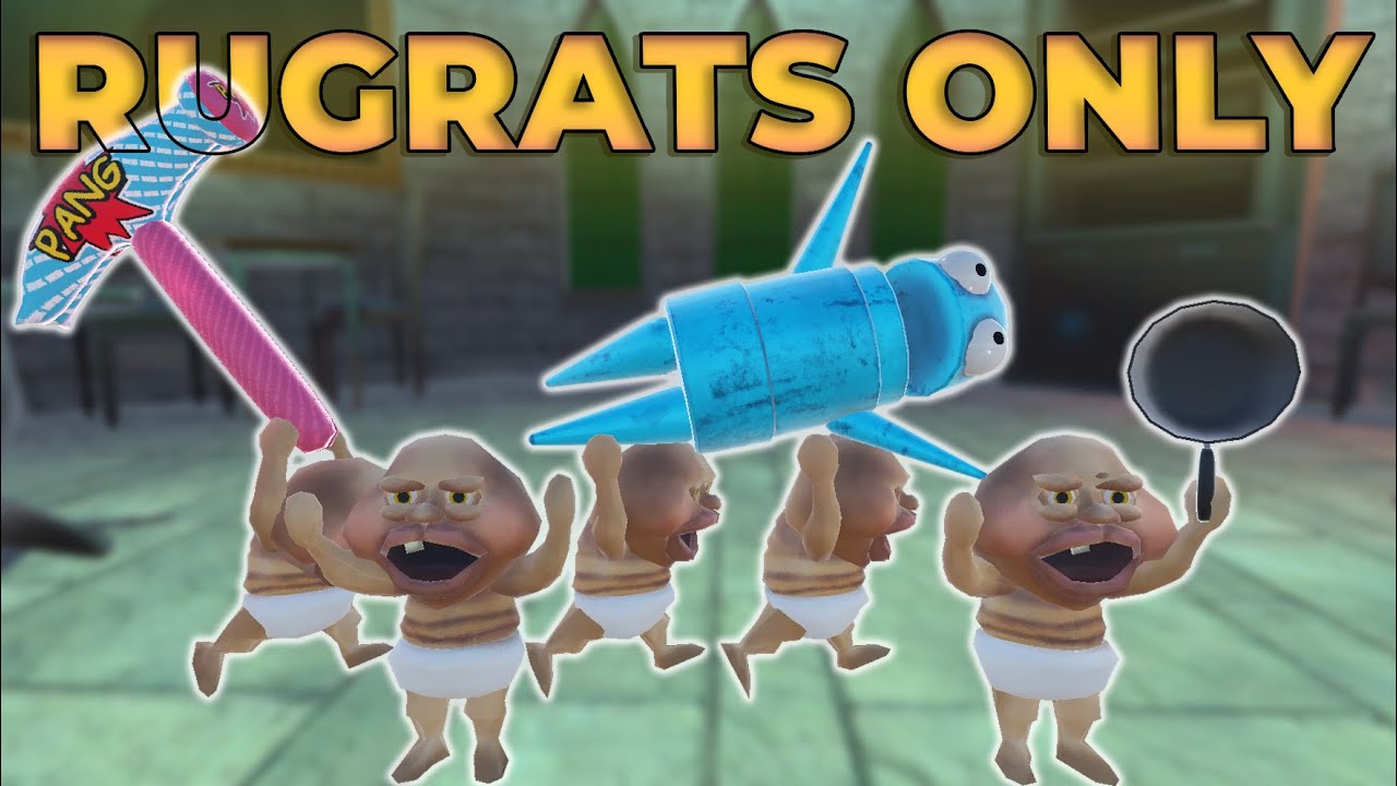 R.E.P.O Rugrats ONLY Challenge - Can I Survive?