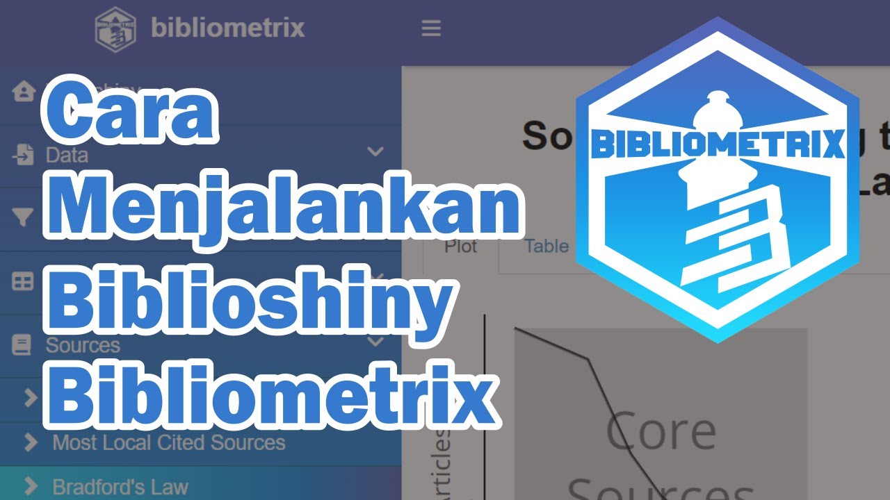 Cara / Tutorial Menjalankan Biblioshiny | Bibliometrix | Rstudio | R Language