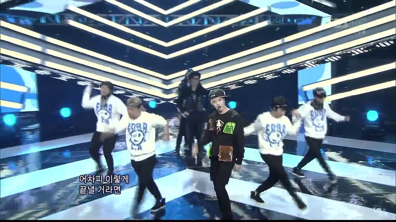 SBS인기가요 MBLAQ [모르겠어요](637회)