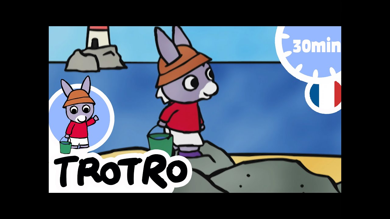 ☀️ TROTRO☀️L'été de Trotro⛱️dessin animé|HD|2019🐟