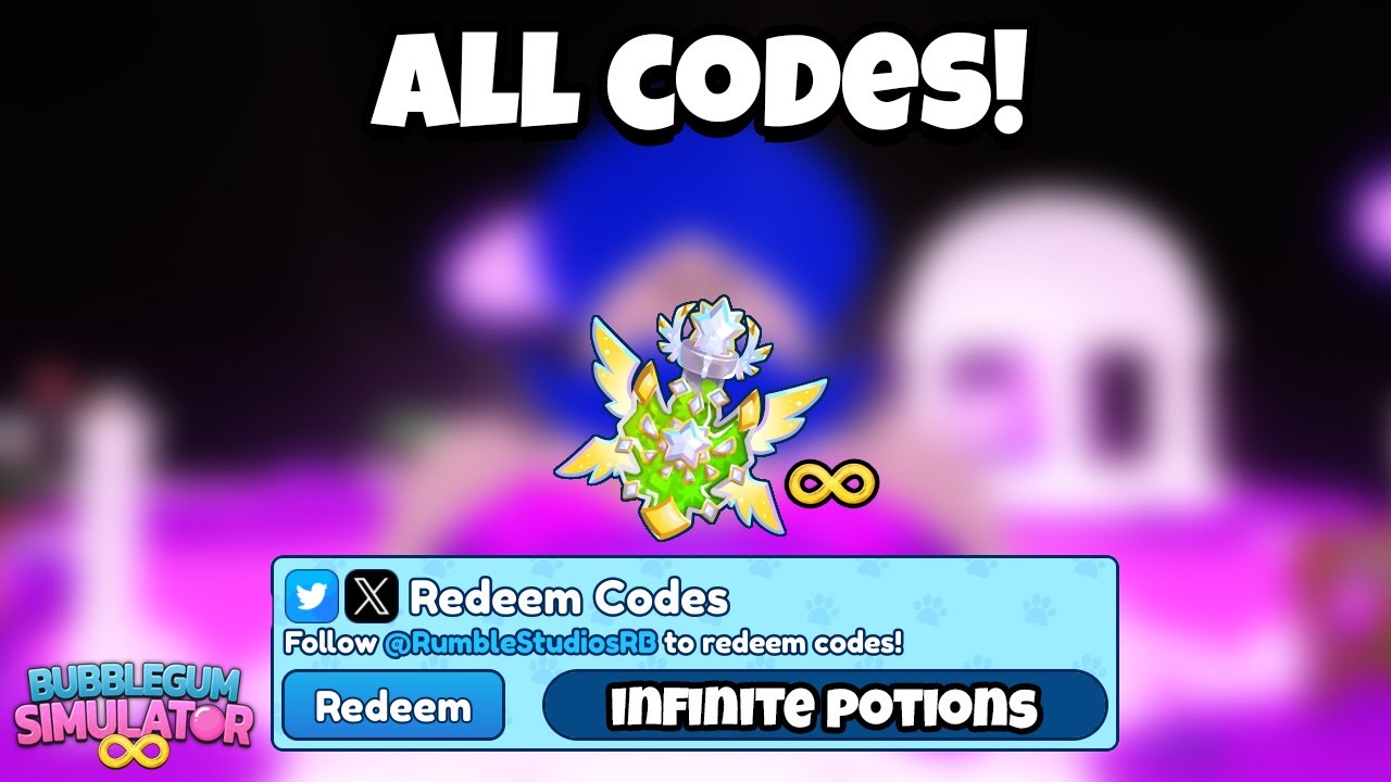 👀ALL *WORKING* CODES IN BUBBLE GUM SIMULATOR INFINITY! (ROBLOX)