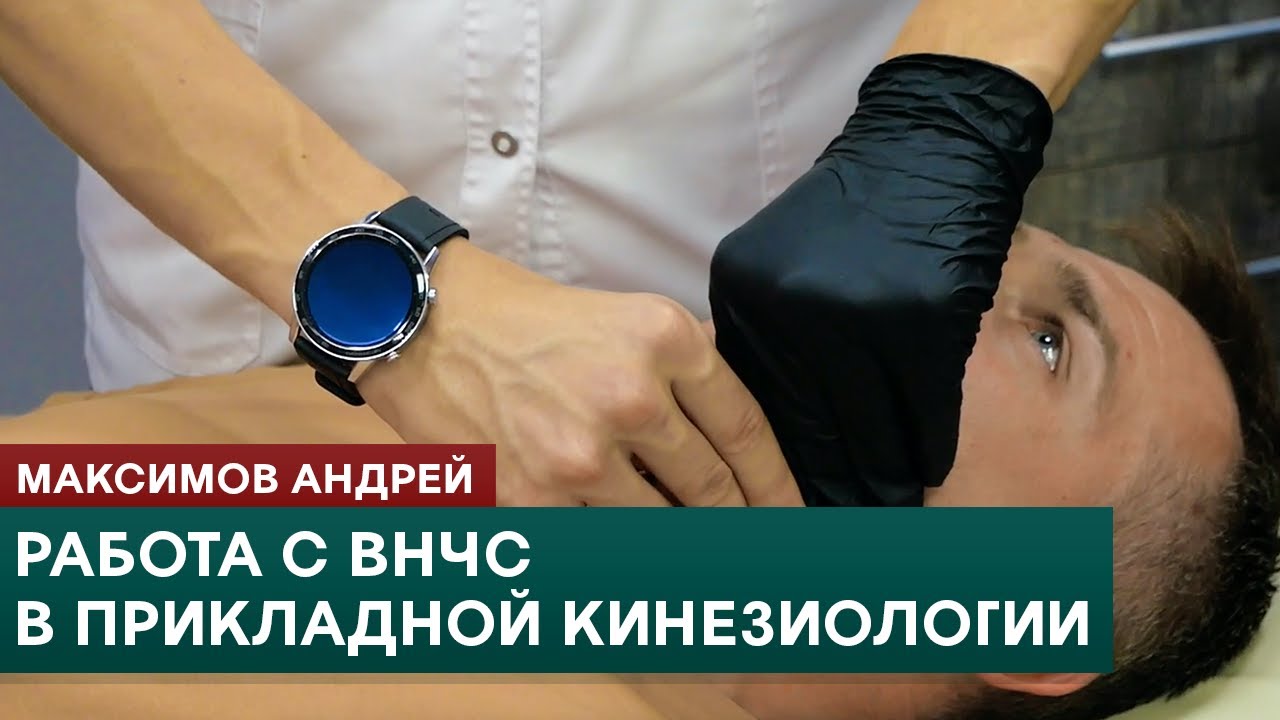 Работа с ВНЧС в прикладной кинезиологии. Максимов Андрей