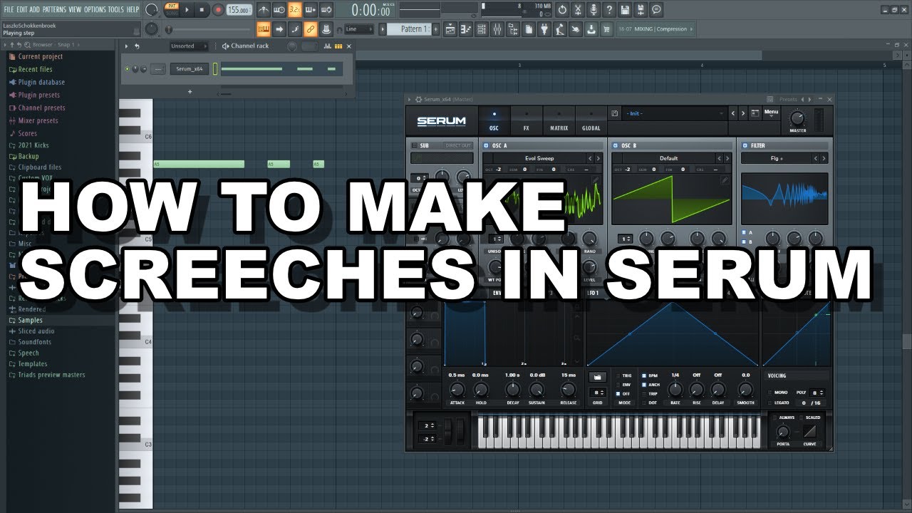 Making screeches in SERUM! (Synth Saturday 21)