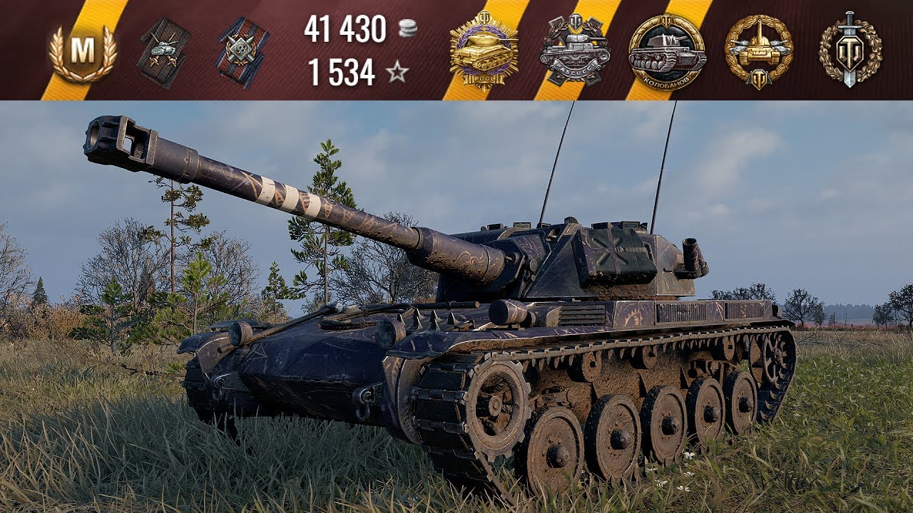 AMX ELC bis &bull; 3.4K Damage 10 Frags - 1 vs 5 &bull; WoT Gameplay
