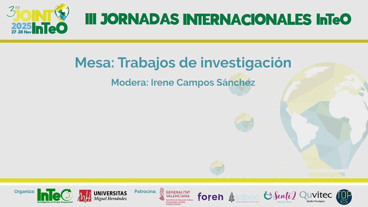 Mesa: Trabajos de investigación