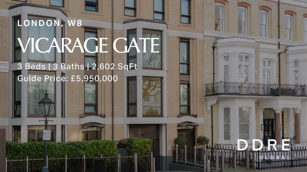 DDRE Global - Inside a &pound;5.95m Kensington Luxury Estate, Private Entrance