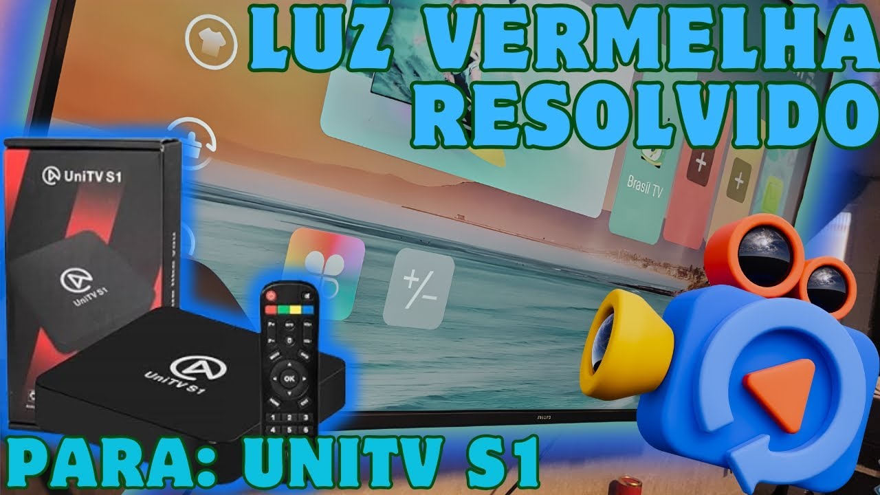 SAIU!!! Como Resolver Luz Vermelha na UNITV S1 (Guia Prático e fácil)