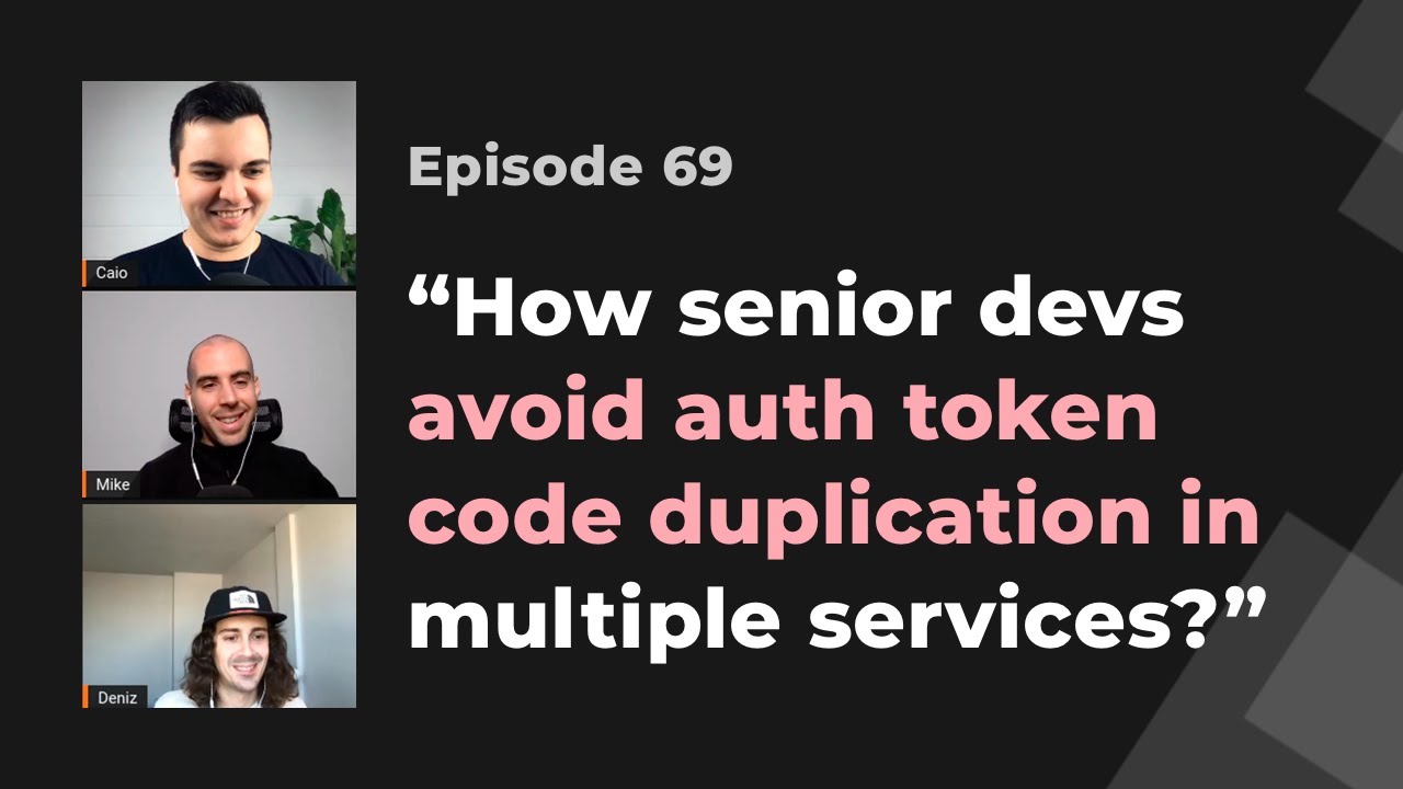 How senior iOS devs reuse auth token logic and design good app services | Live Dev Mentoring