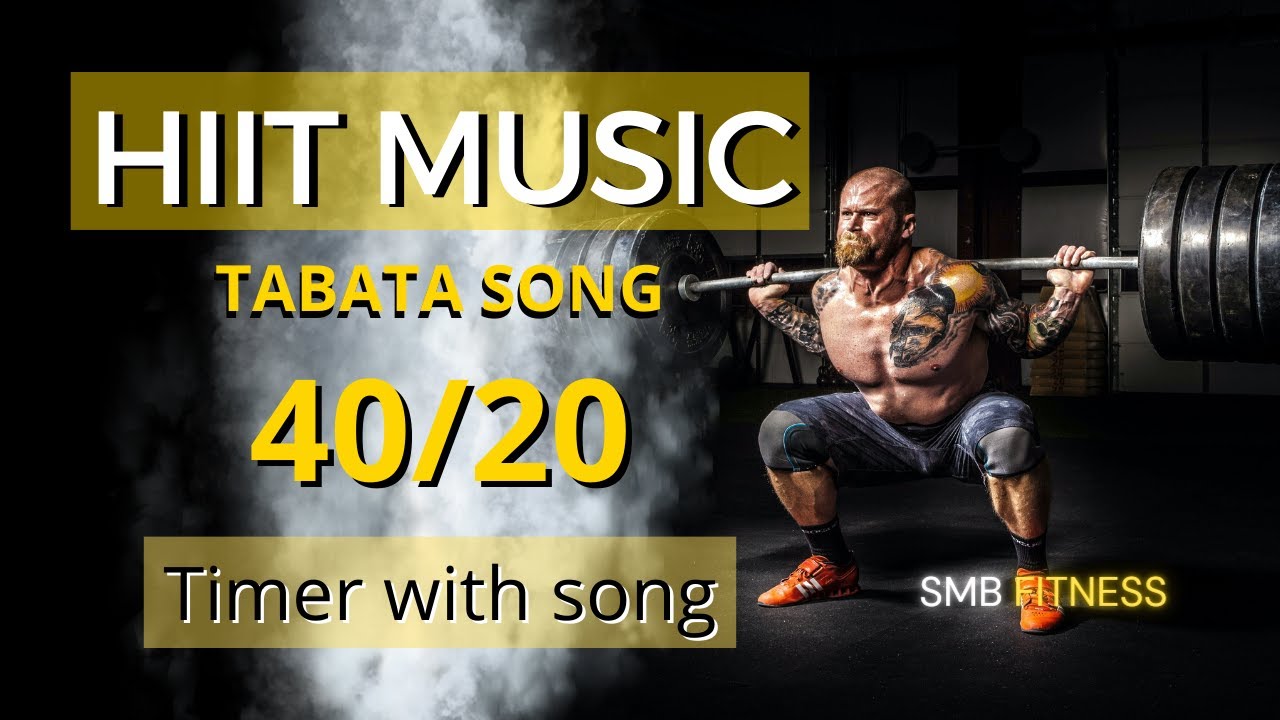 Tabata 40/20 electro - hiit 40/20 electronic music