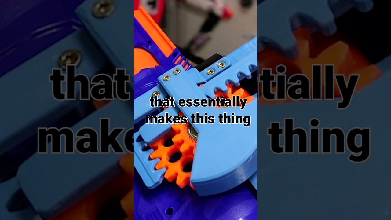 3DPrinted Nerf Trilogy Mod Takes Magazines