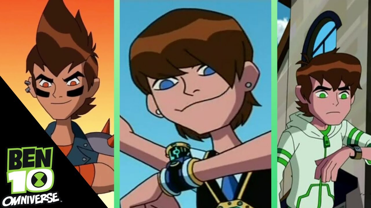 Ben 10 - Tutte le trasformazioni di tutti i Ben alternativi (Ben 23, Benzarro, Mad Ben ecc.)