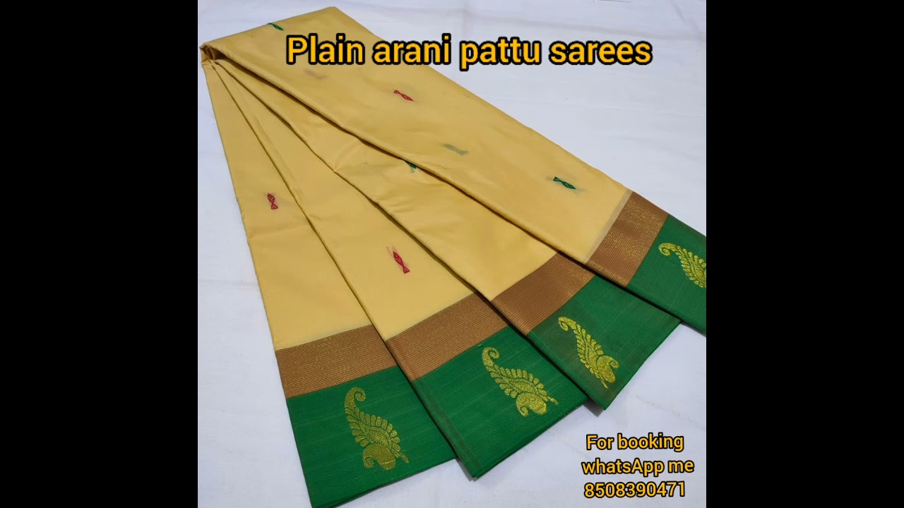 Arani silk sarees / pattu sarees / online shopping
