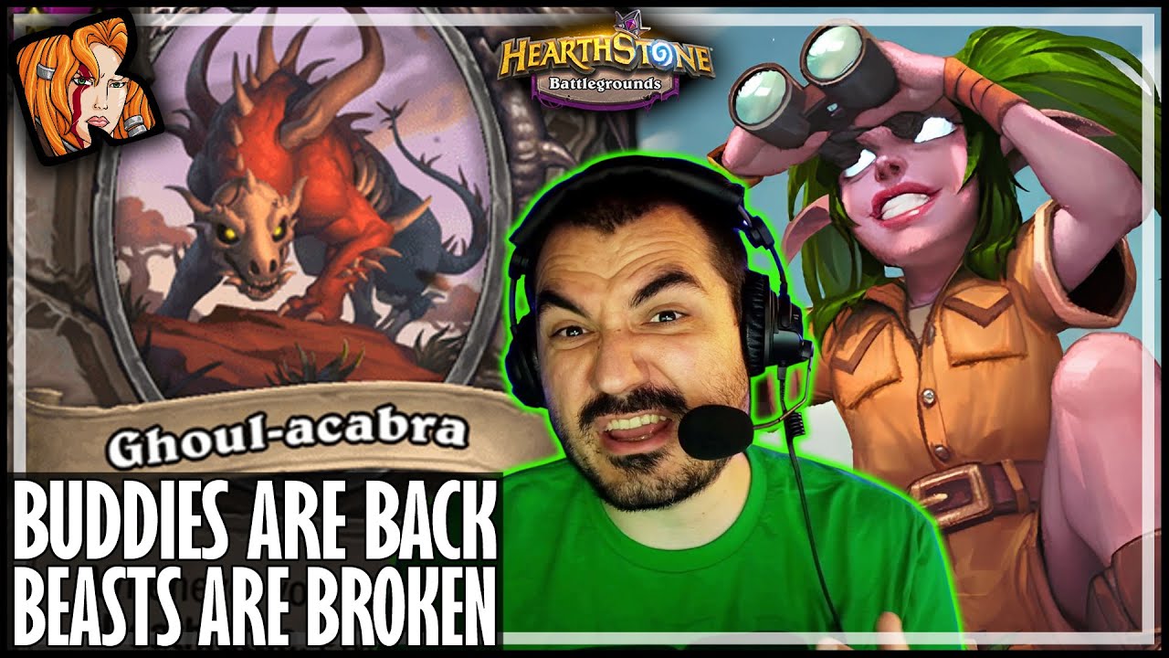 BUDDIES ARE BACK! MY FIRST GAME! - Hearthstone Battlegrounds