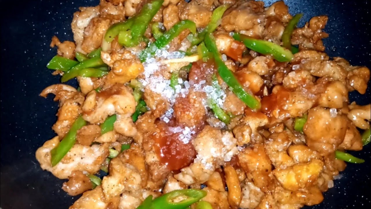 Chicken Chilli Dry Recipe | By Iqra Kitchen Corner