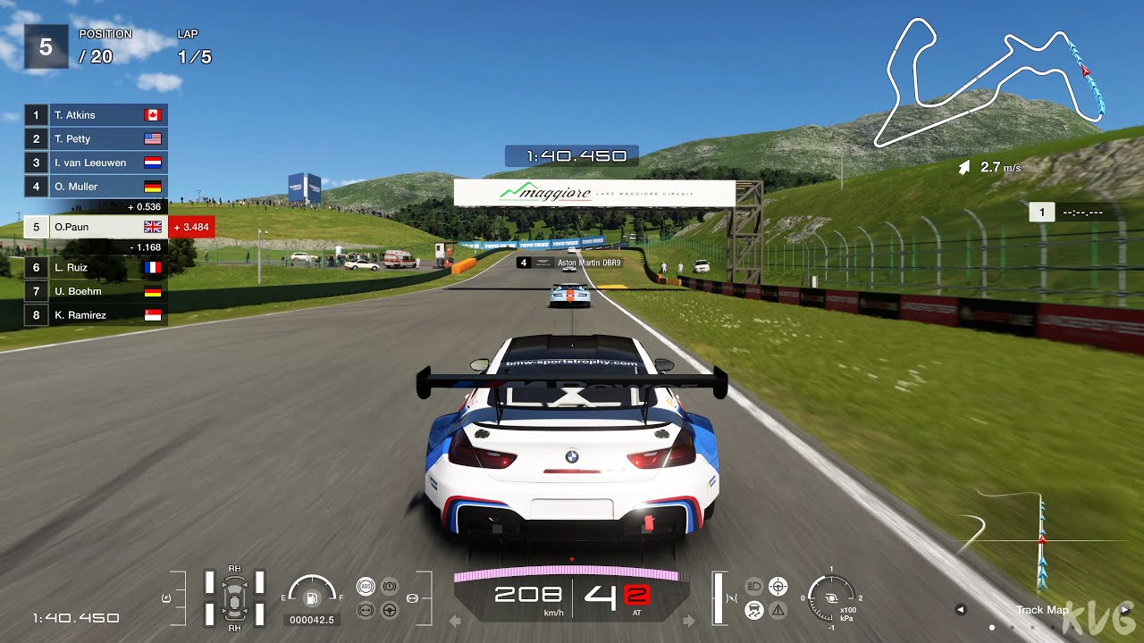 Gran Turismo 7 - Autodrome Lago Maggiore Full Course Reverse - Gameplay (PS5 UHD) [4K60FPS]