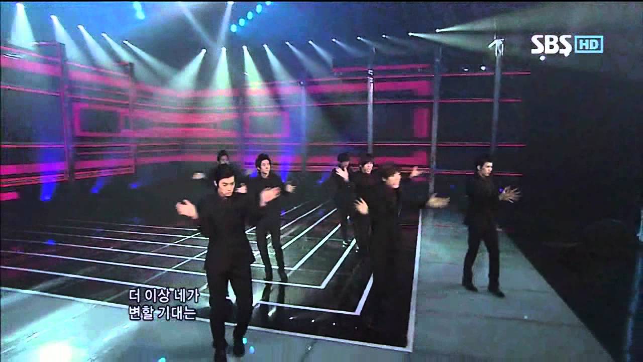 U-Kiss - Shut Up @ SBS Inkigayo Популярная песня 101107