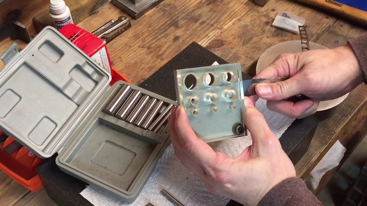Making Stainless Washers for Folding Knives