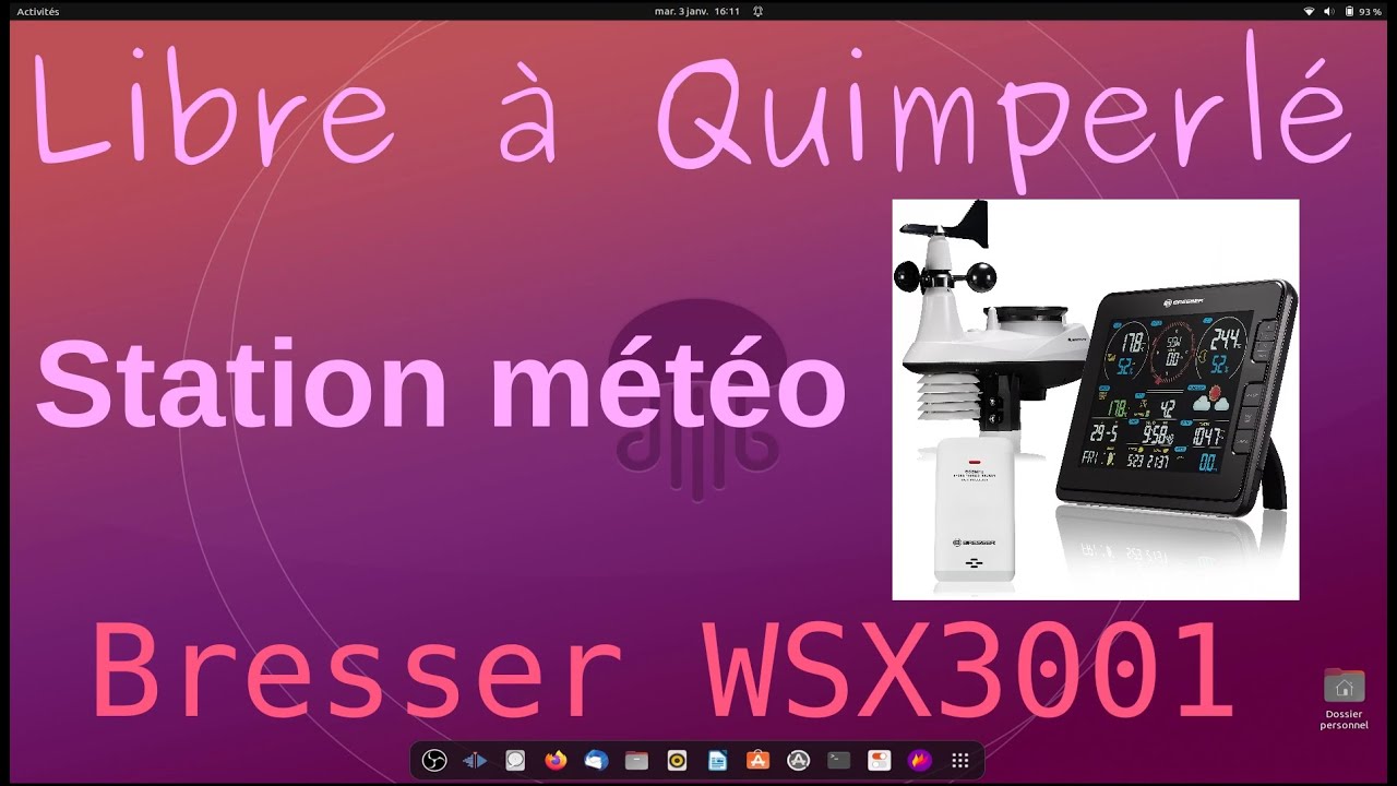 Bresser WSX3001 découverte