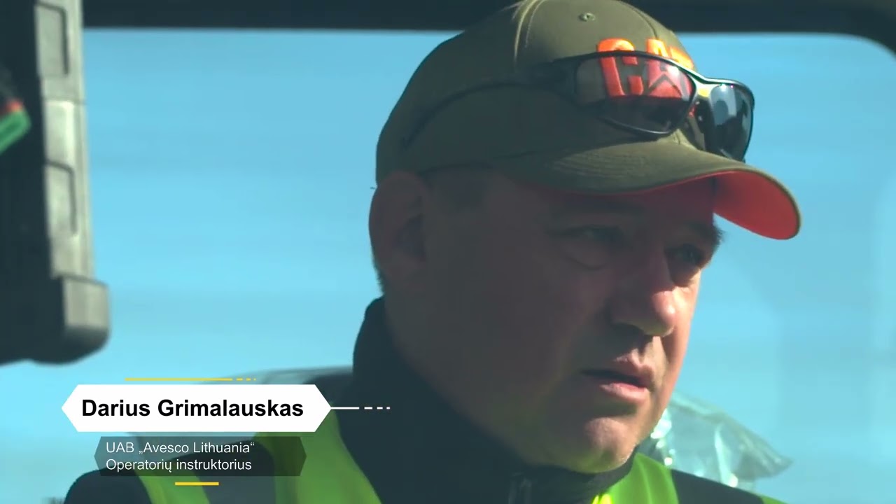 Cat® 315 Ekskavatorius su Trimble 3D Technologijomis