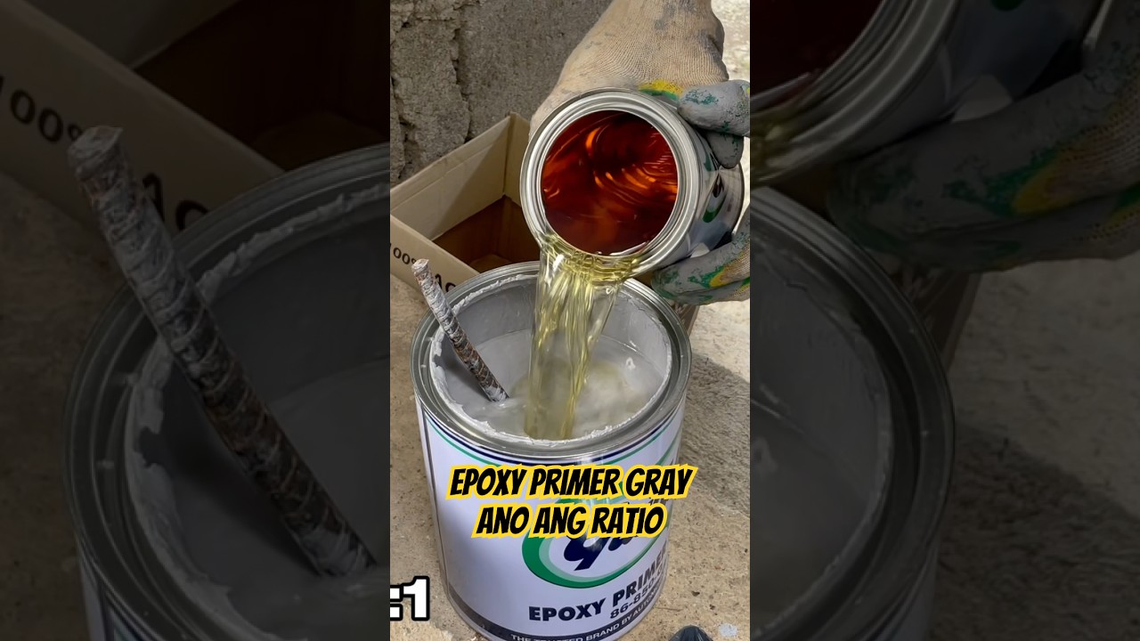 Epoxy Primer Gray #shorts #construction