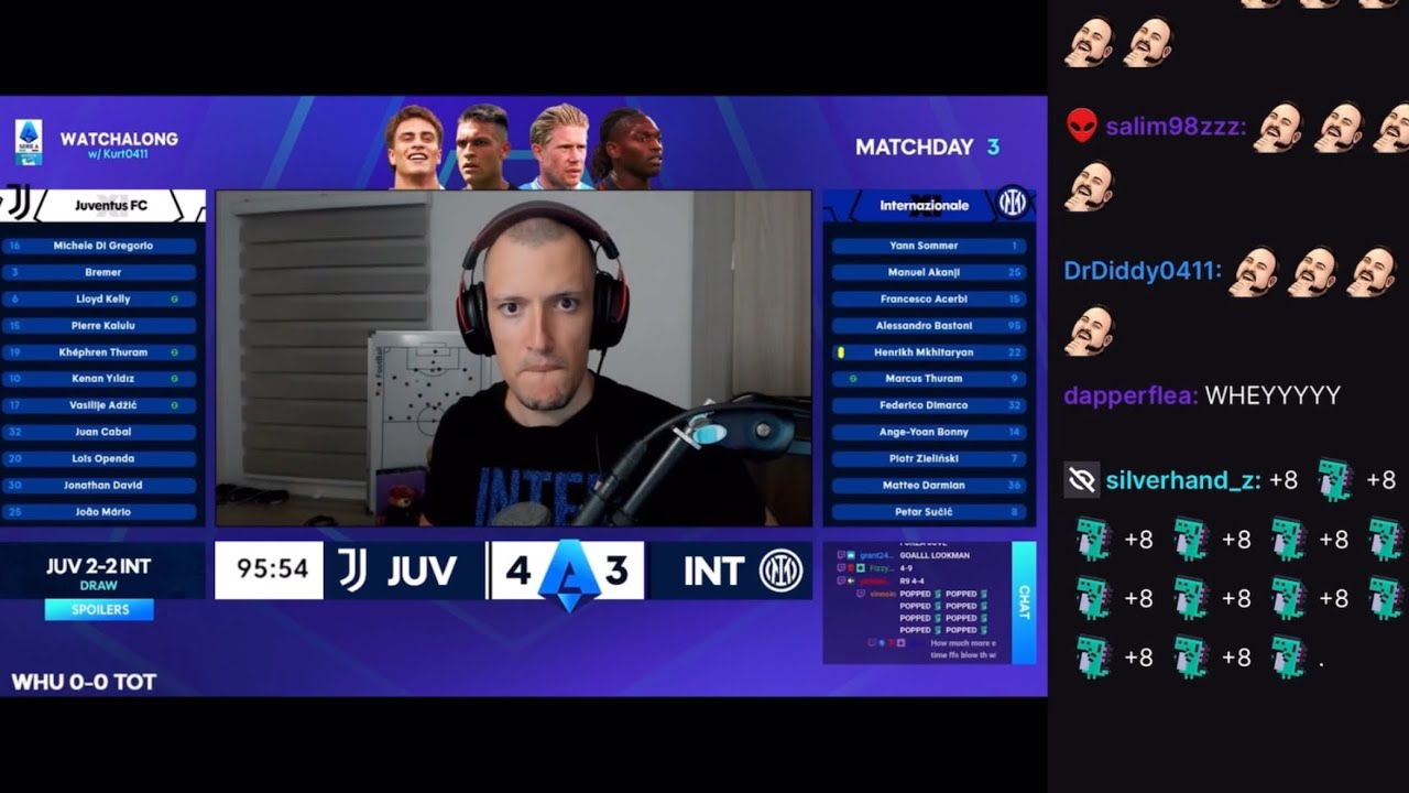 Kurt0411 left stunned after Inter lose to Juventus (Juventus V Inter 25/26 highlights)