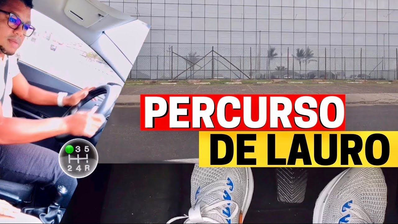 PERCURSO DE CARRO DO DETRAN DE LAURO DE FREITAS.