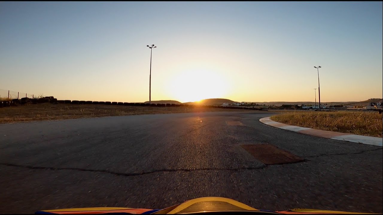 Demos Episkopou ROTAX MAX-free practice at Daytona raceway Cyprus-Maranello kart RS1