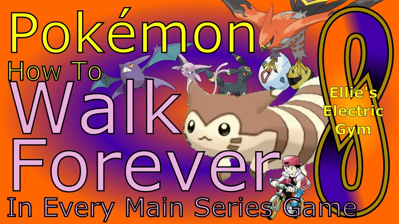 How To WALK FOREVER in EVERY Pok&eacute;mon Game - INFINITE STEPS - AFK EGG HATCHING - DAY CARE TRICK