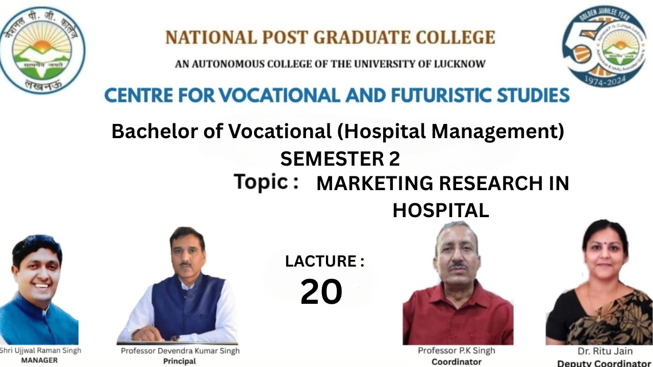 MARKETING RESEARCH IN HOSPITAL (HM SEM 2)