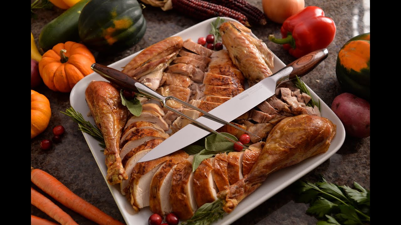 Carve turkey like an expert.