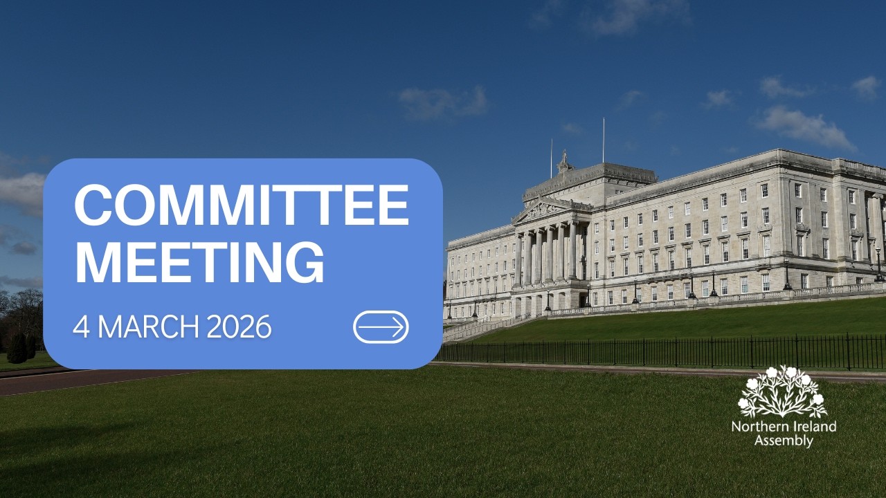 Committee for the Economy - Wednesday 4 March 2026