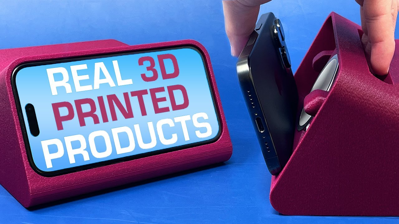 A Closer Look at Scott Yu-Jan's 3D Printed iPhone Dock | Real 3D Printed Products