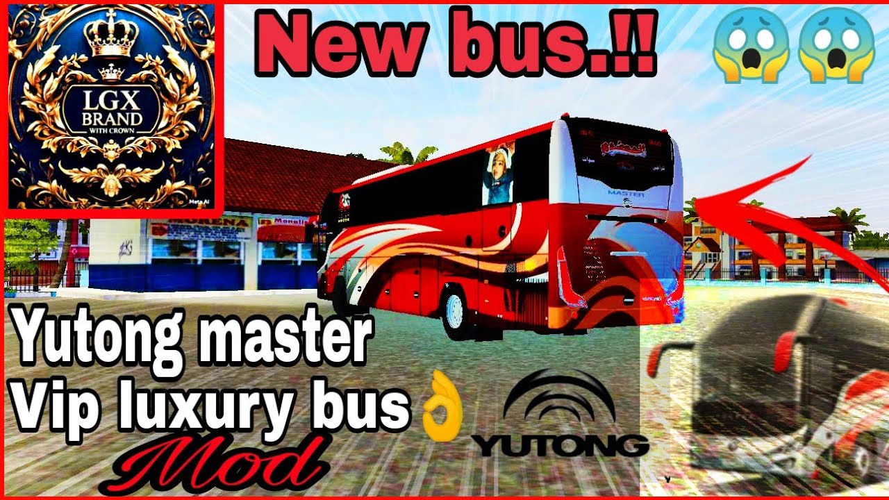 New yutong c13 ultra luxry bus mod bussid
