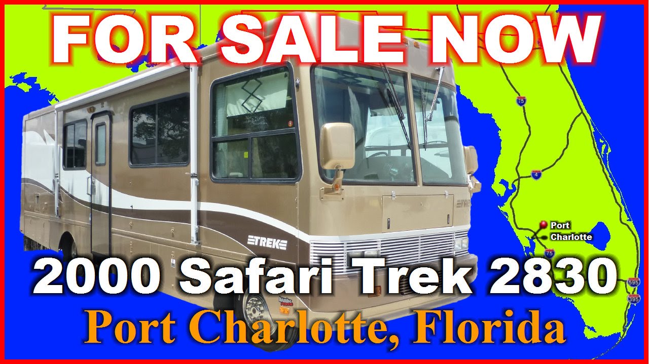2000 Safari Trek 2830 Used Class A Gas Motorhome, Florida, Port Charlotte, Fort Myers, Sarasota