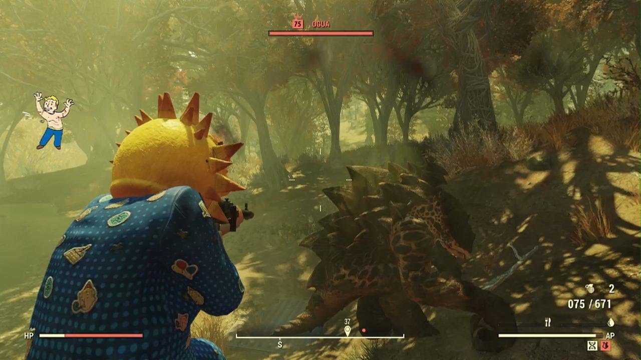 Fallout 76 ogua camp fight