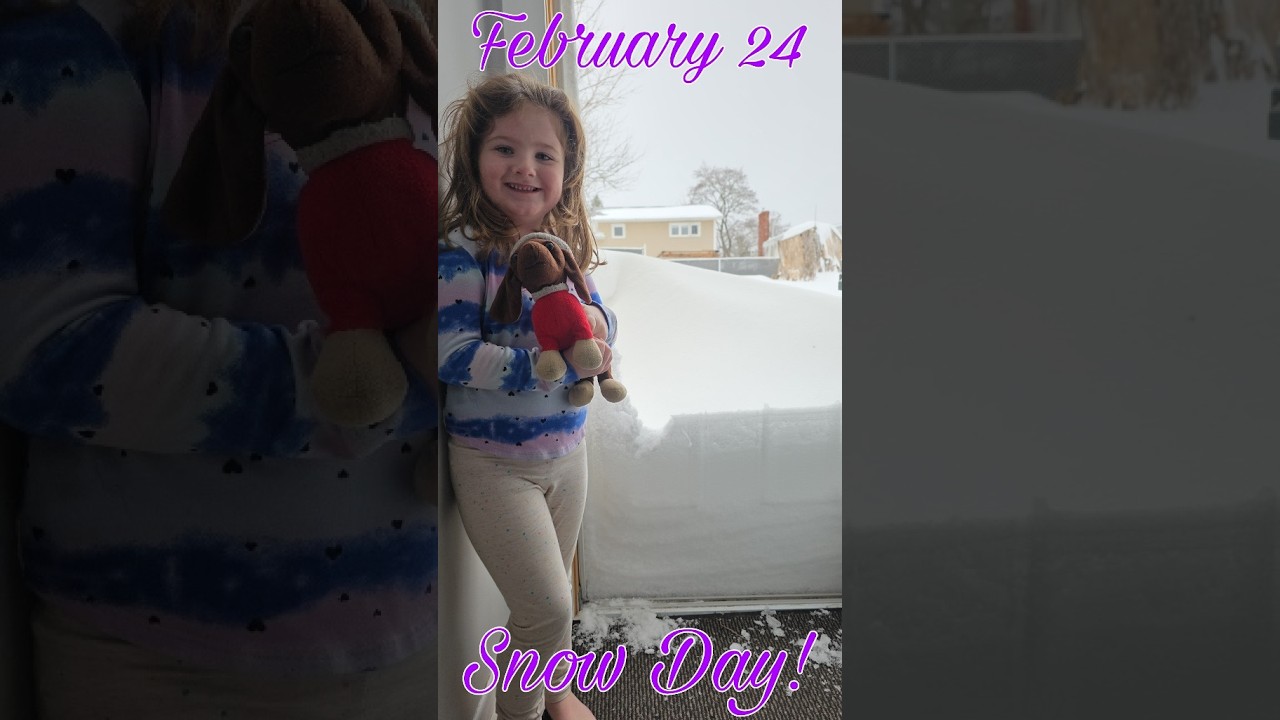 February 24 ~ Snow Day!