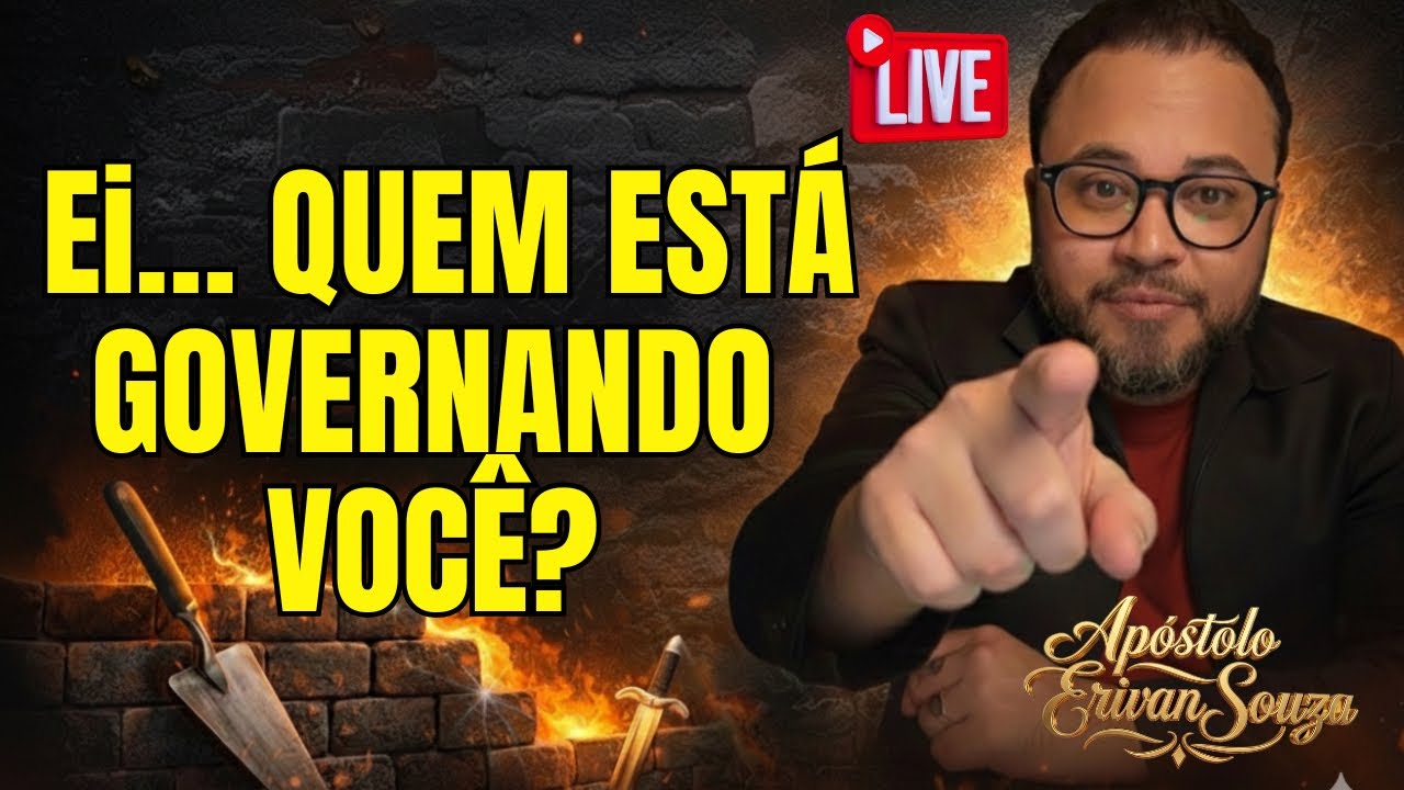 VOCÊ PERDEU O CONTROLE DA SUA VIDA? DEUS MANDA TE CHAMAR HOJE