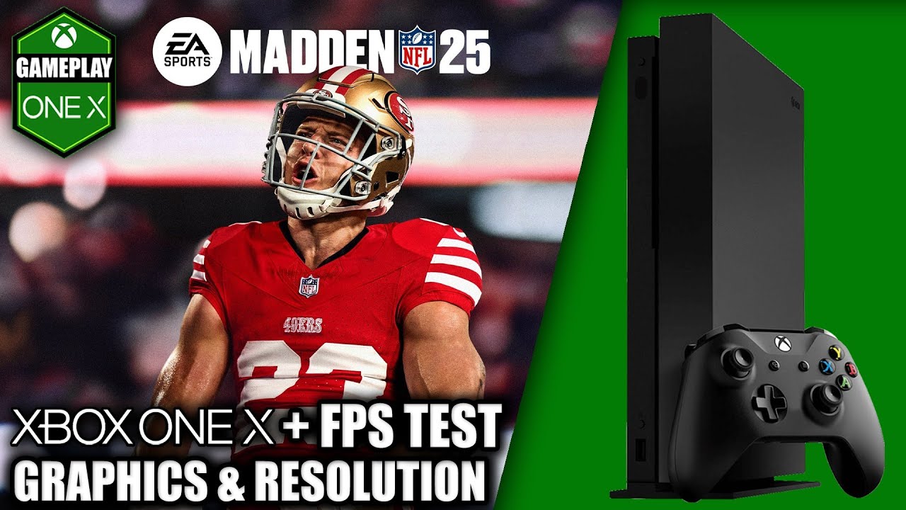 Madden NFL 25 - Xbox One X Gameplay + FPS Test