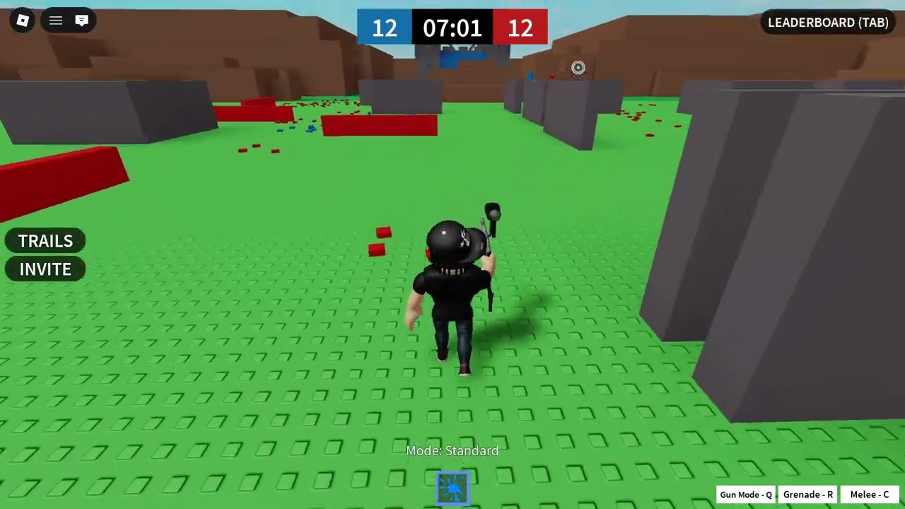 playing ultimate paintball