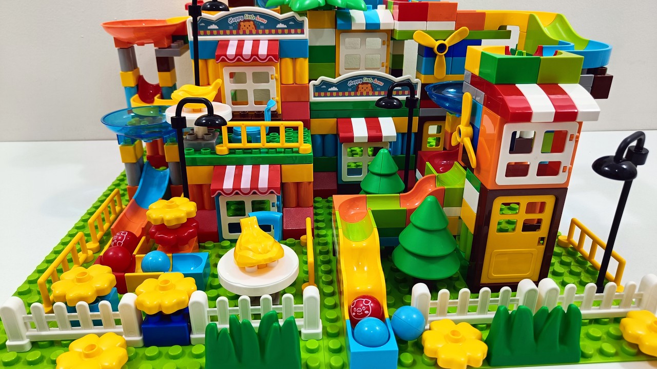 🏡 Marble City Morning Rush – The Quiet Town Turns Into a Speed Chaos!