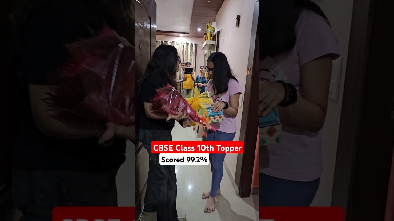 CBSE Class 10th Topper 🔥💯 #physicswallah #cbse
