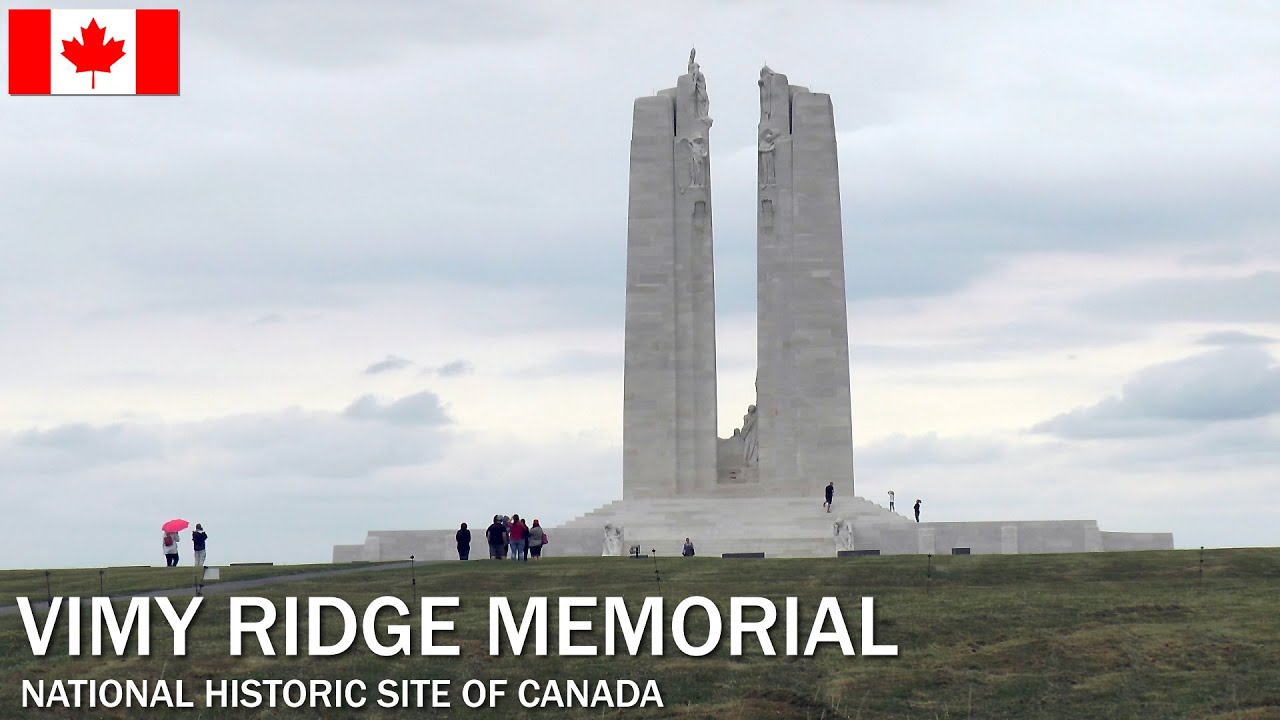 VIMY RIDGE MEMORIAL │ FRANCE.  An emotional tribute to the Canadian soldiers fallen in Vimy Ridge.