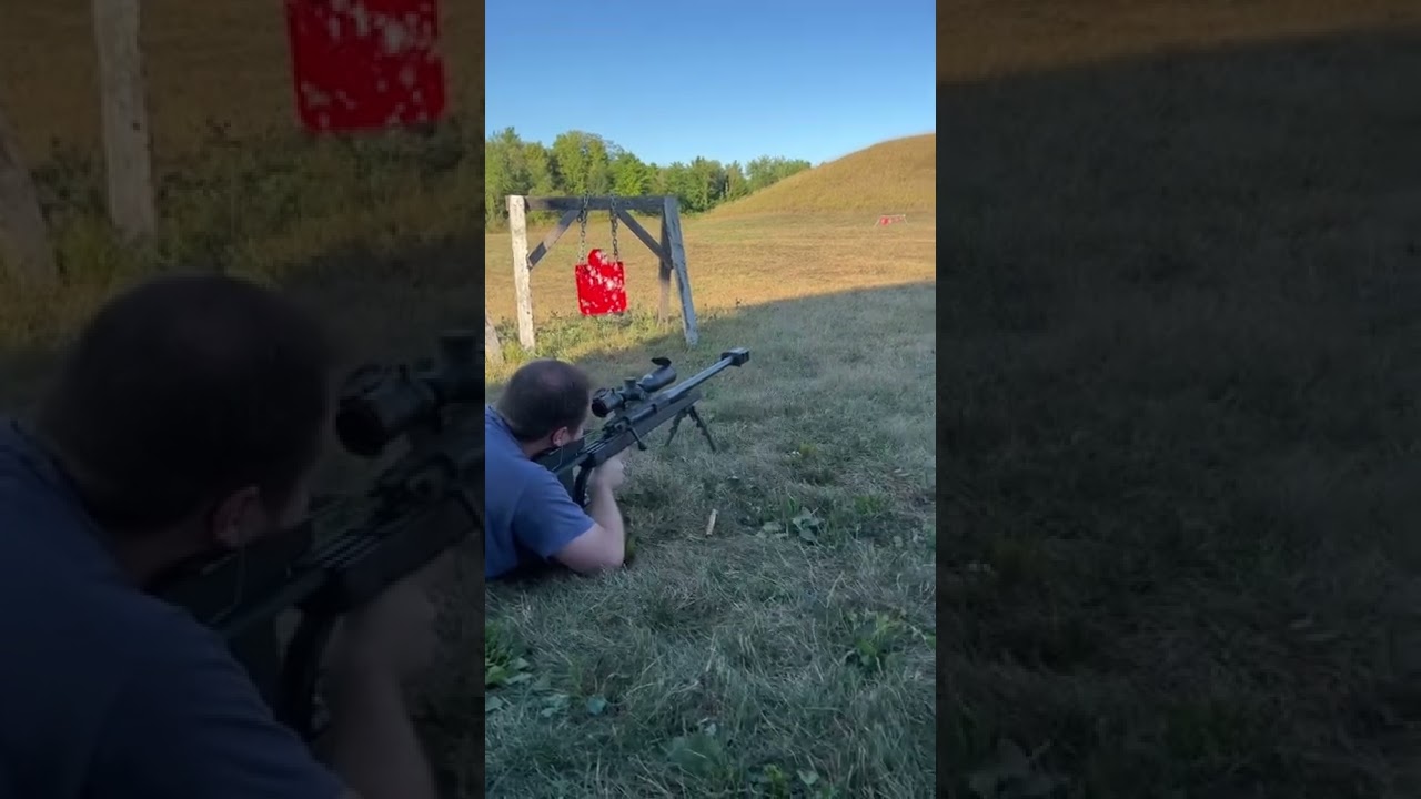 Some more 50 action - Armalite AR-50A1 50BMG #shorts #50cal